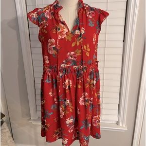 NWT! Loft floral dress/Size Small